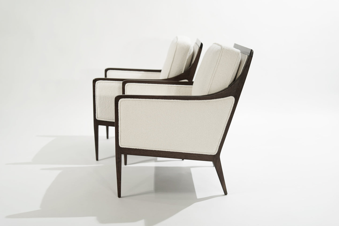 Set of Lounge Chairs by Milo Baughman, Country Village Collection, C. 1950s