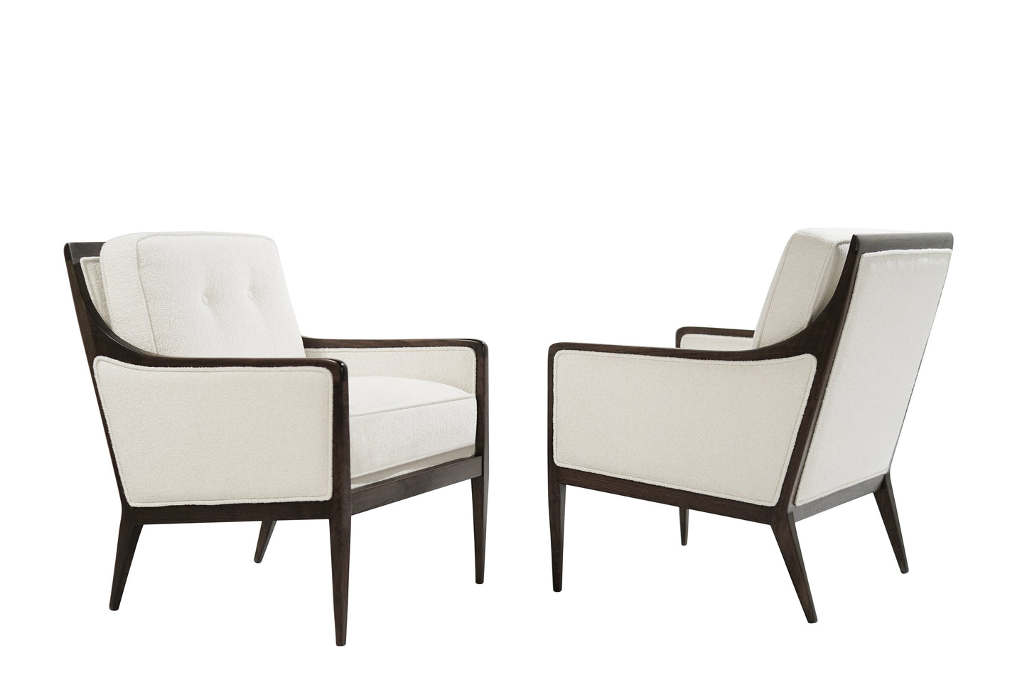 Set of Lounge Chairs by Milo Baughman, Country Village Collection, C. 1950s