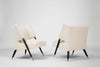 Set of Lounge Chairs by Karpen of California in Mohair, C. 1950s