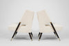 Set of Lounge Chairs by Karpen of California in Mohair, C. 1950s