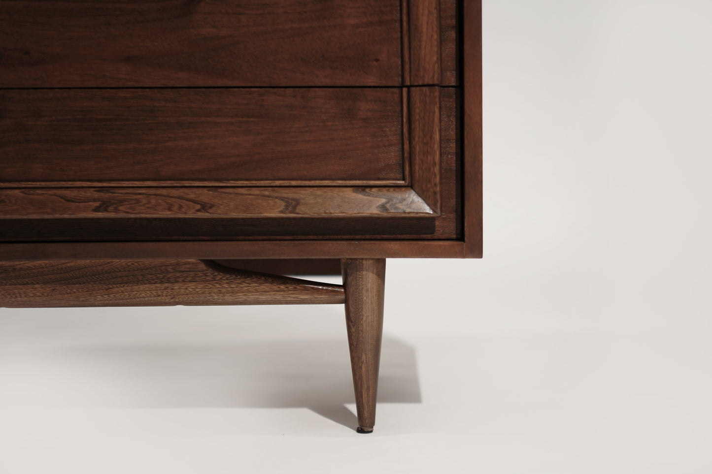 Mid-Century Modern Walnut Credenza, C. 1950s