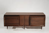 Mid-Century Modern Walnut Credenza, C. 1950s