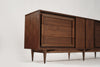 Mid-Century Modern Walnut Credenza, C. 1950s