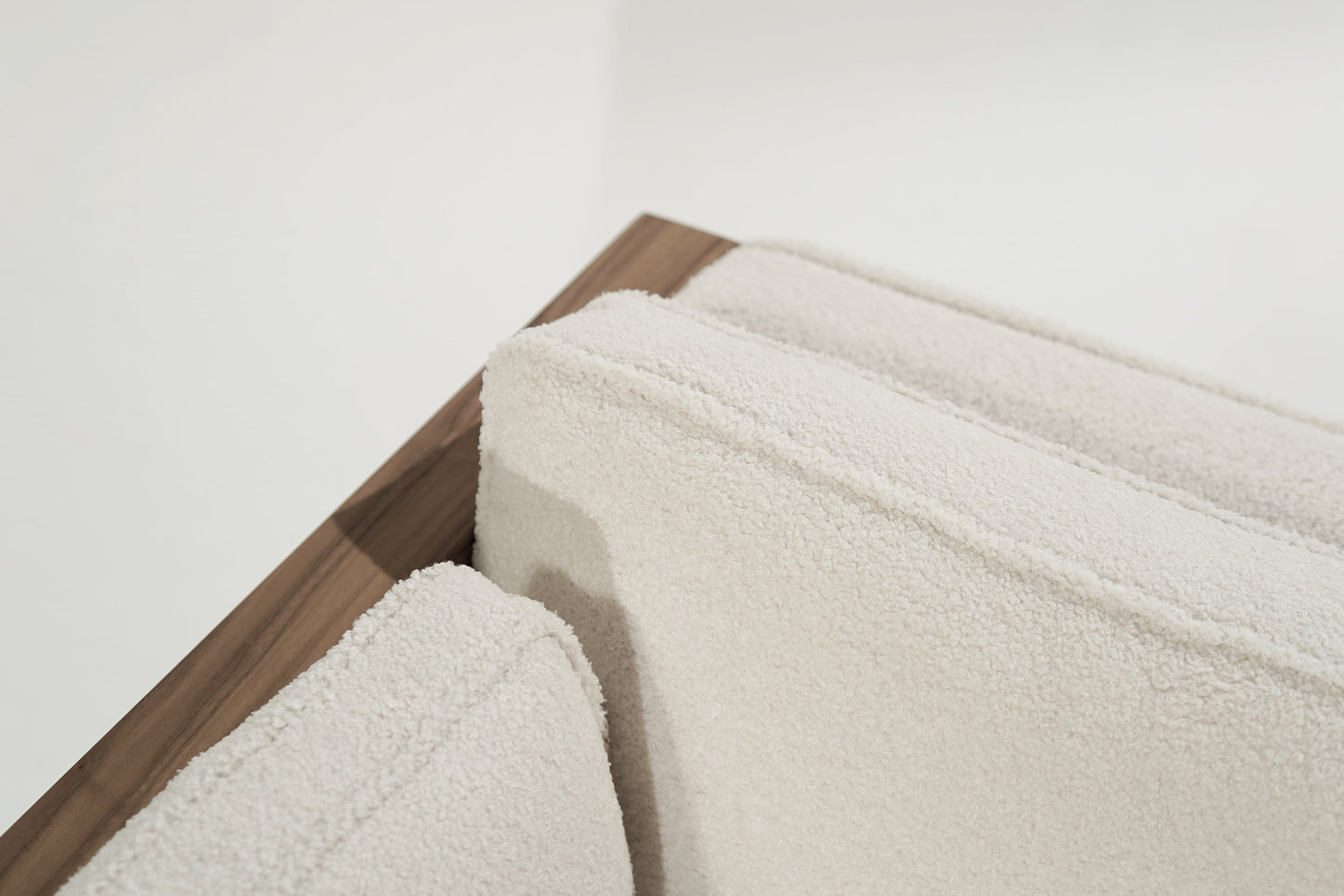 Walnut Case Loveseat by Metropolitan, 1950s