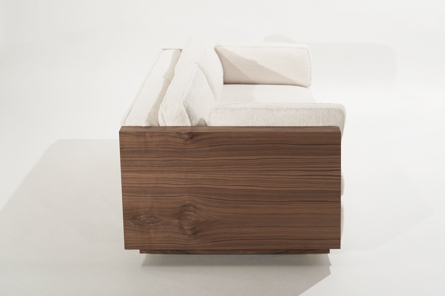 Walnut Case Loveseat by Metropolitan, 1950s