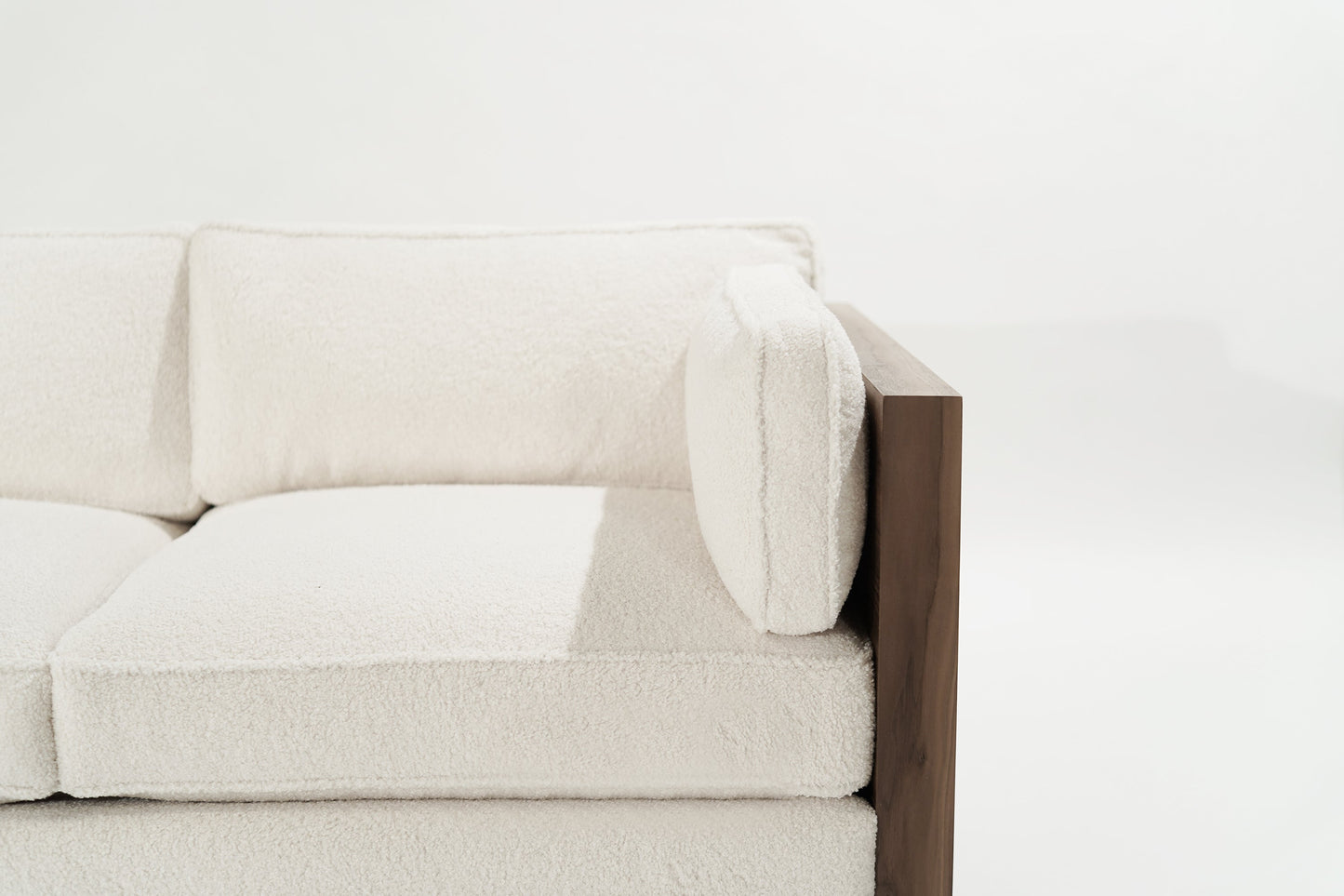 Walnut Case Loveseat by Metropolitan, 1950s