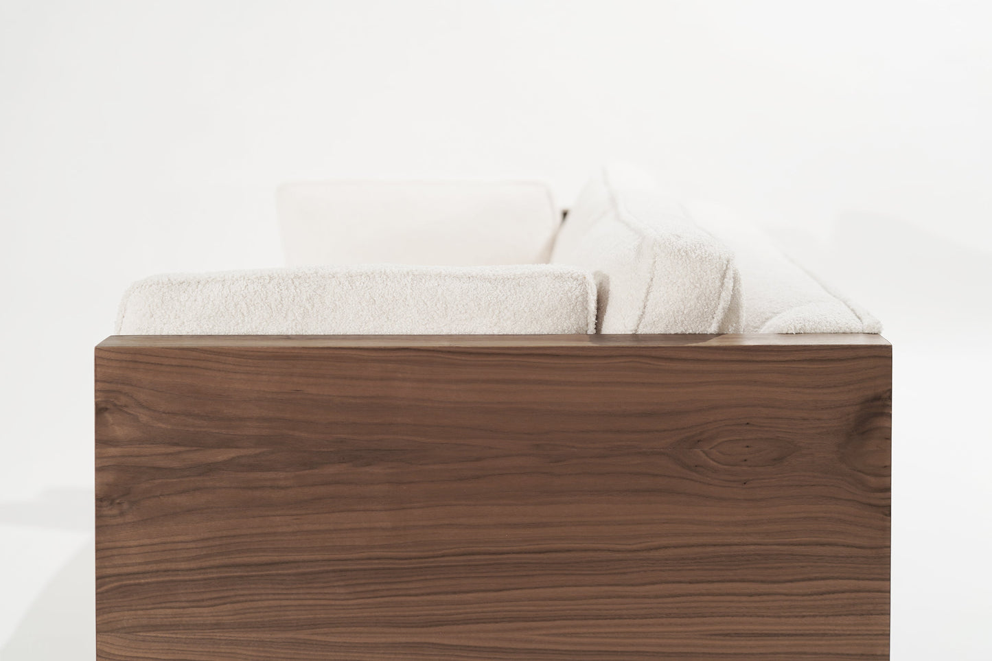 Walnut Case Loveseat by Metropolitan, 1950s