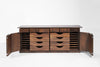 Milo Baughman for Directional Walnut Burl Credenza, C. 1960s
