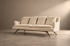 Venetian Sofa by Vladimir Kagan in Shearling, C. 1950s