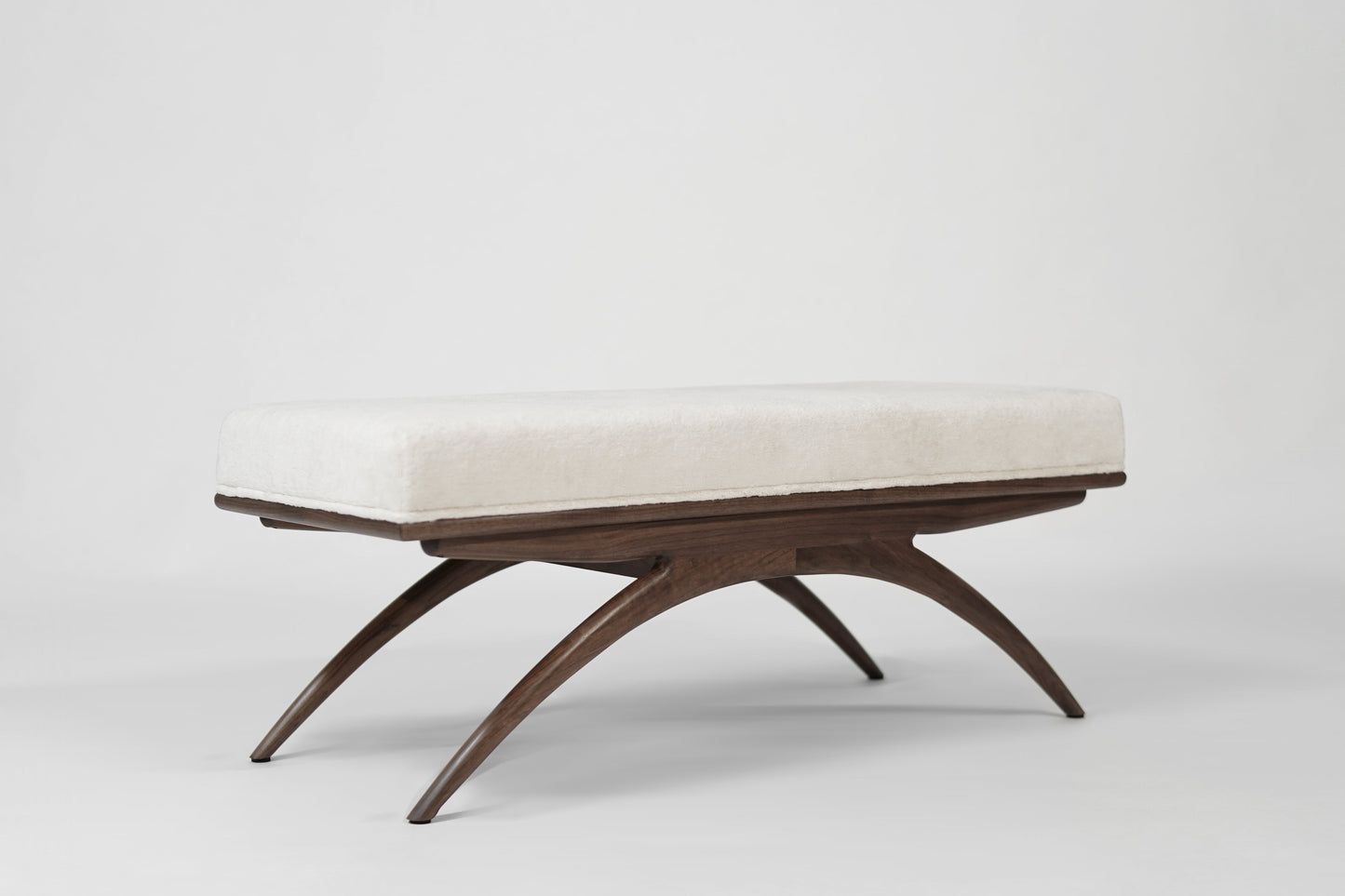 Convex Bench Series 48 in Natural Walnut
