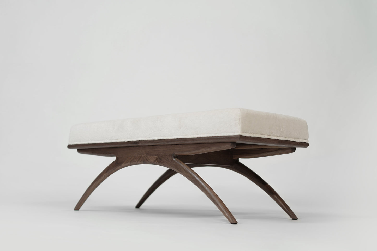 Convex Bench Series 48 in Natural Walnut