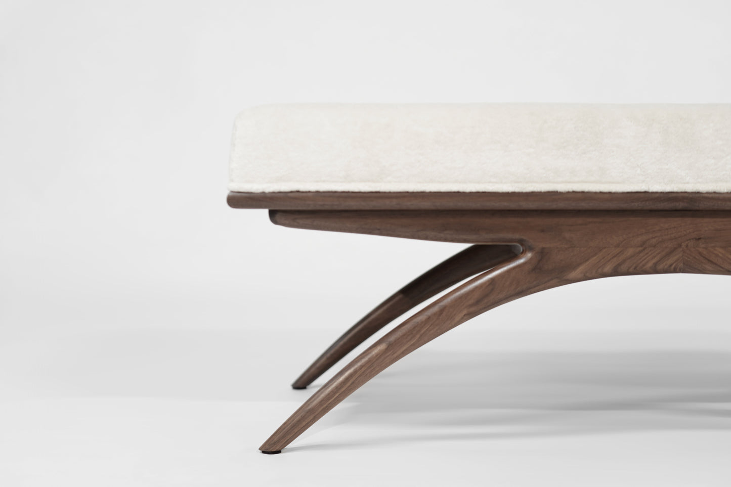 Convex Bench Series 48 in Natural Walnut