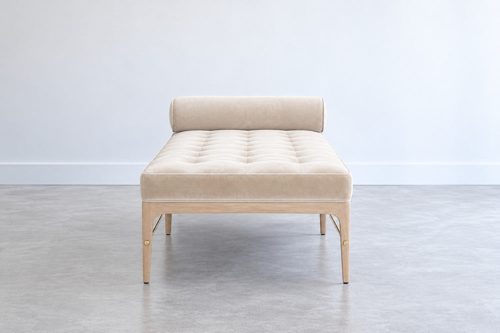 Linear Daybed – Double Bolster in Special Walnut Series 72