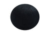 Orb Accent Pillow in Navy Blue Alpaca by Holly Hunt