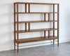 Linear Bookcase in Natural Walnut