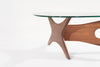 Asymmetrical Walnut Cocktail Table by Adrian Pearsall, C. 1950s