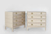 Stacked Chests of Drawers in Limed Oak