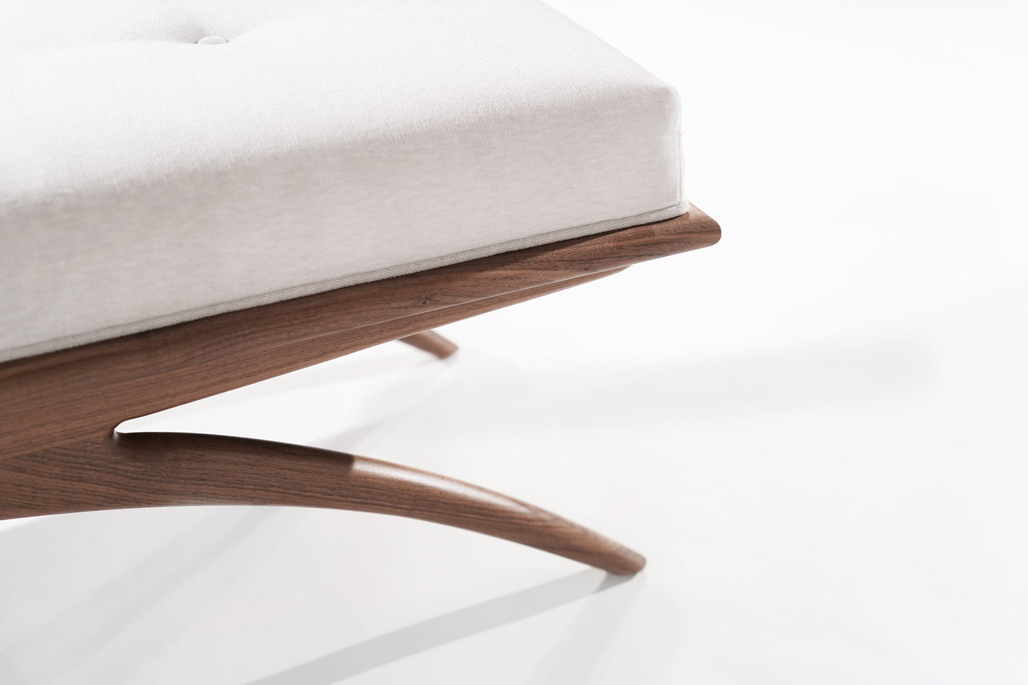 Convex Bench Series 72 in Natural Walnut