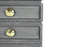 Stacked Nightstands in Grey Ceruse