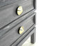 Stacked Nightstands in Grey Ceruse
