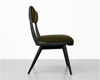 Low Back Parisiano Dining Chair in Blackout Oak