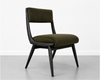 Low Back Parisiano Dining Chair in Blackout Oak
