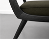 Low Back Parisiano Dining Chair in Blackout Oak
