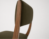 Low Back Parisiano Dining Chair in Natural Walnut