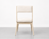 Low Back Parisiano Dining Chair in White Oak