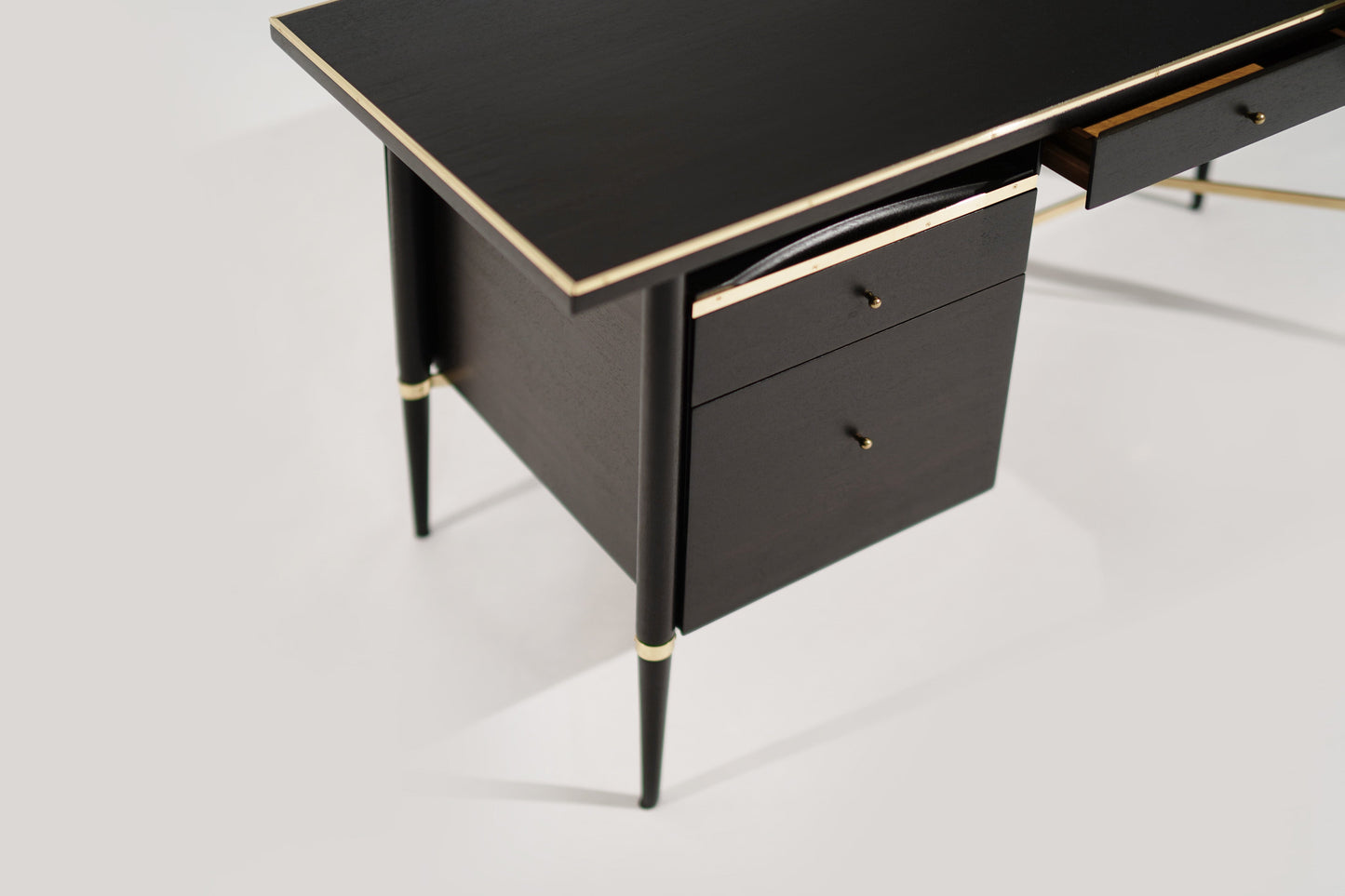 Ebonized Mahogany Desk by Paul McCobb, Connoisseur Collection, C. 1950s