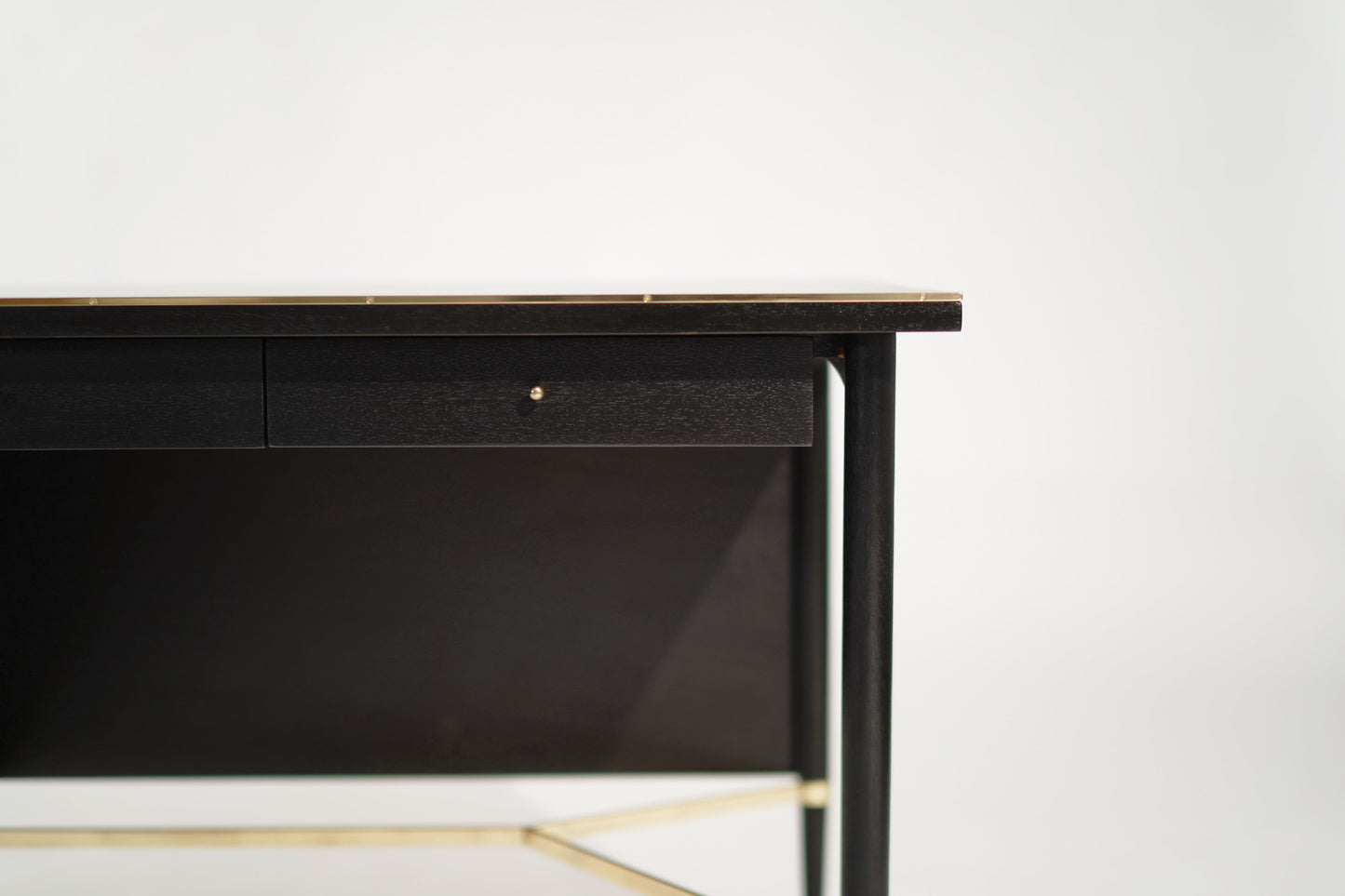 Ebonized Mahogany Desk by Paul McCobb, Connoisseur Collection, C. 1950s