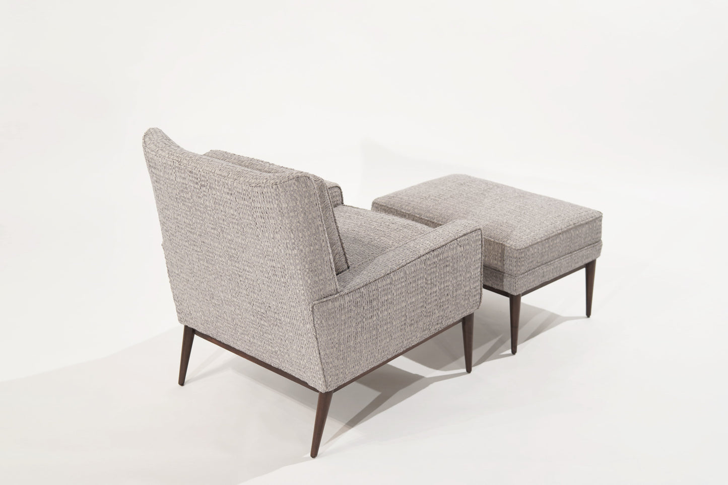 Paul McCobb for Directional Lounge Chairs and Ottoman, C. 1950s