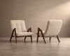 Scoop Lounge Chairs by Adrian Pearsall, Model CW 705, C. 1950s