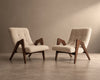 Scoop Lounge Chairs by Adrian Pearsall, Model CW 705, C. 1950s