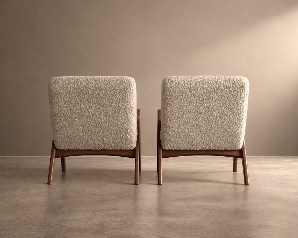 Scoop Lounge Chairs by Adrian Pearsall, Model CW 705, C. 1950s