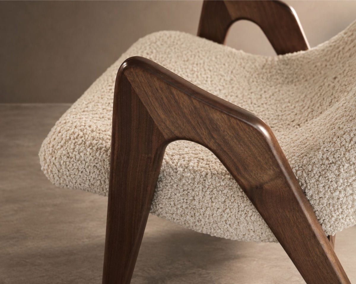 Scoop Lounge Chairs by Adrian Pearsall, Model CW 705, C. 1950s