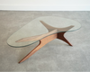 Adrian Pearsall for Craft Associates Asymmetric Walnut Coffee Table, C. 1950s