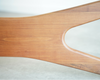 Adrian Pearsall for Craft Associates Asymmetric Walnut Coffee Table, C. 1950s