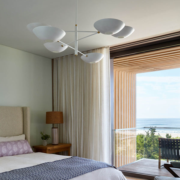 Counterbalance (Perfect White, Natural Brass) — Interior by Sawyer Berson, Photo by Joshua McHugh