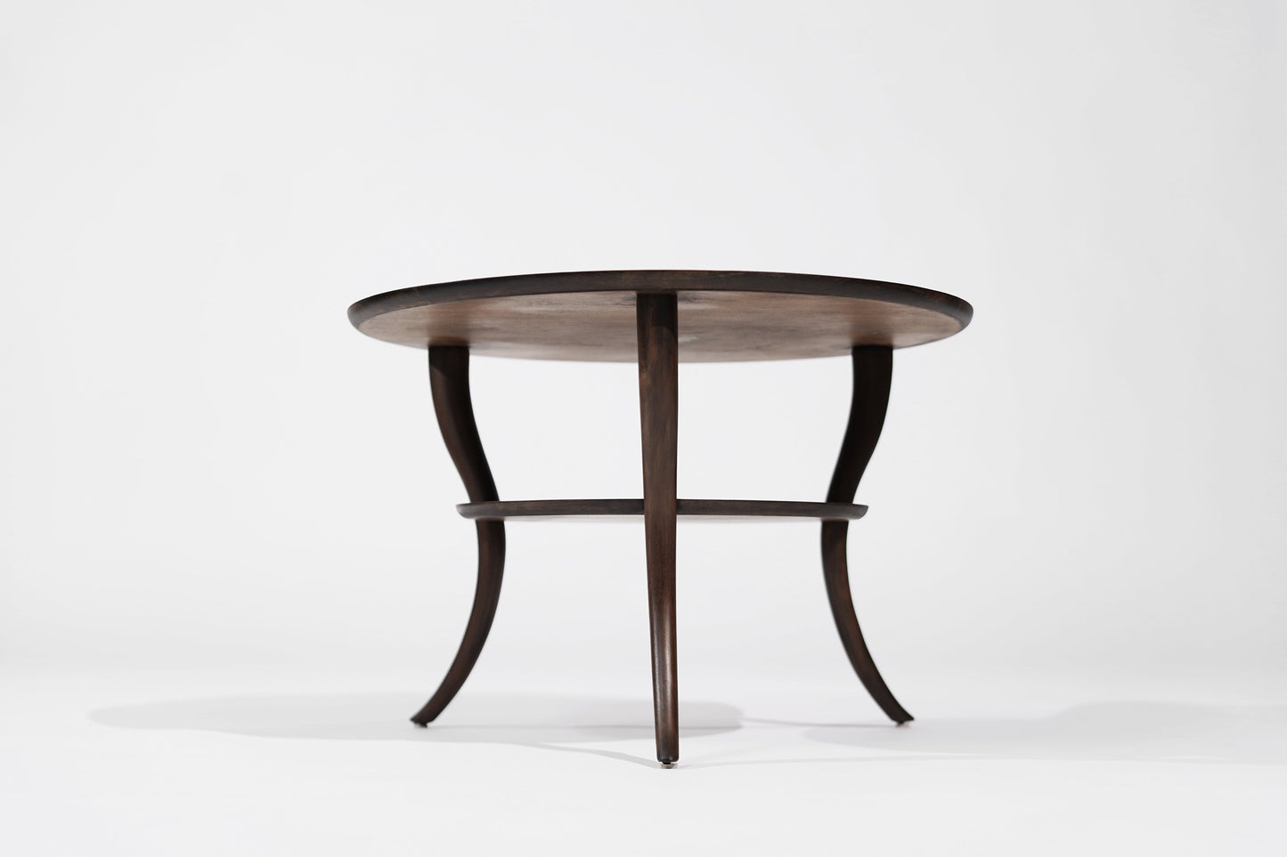 T.H. Robsjohn-Gibbings Sabre Leg End Table, C. 1950s