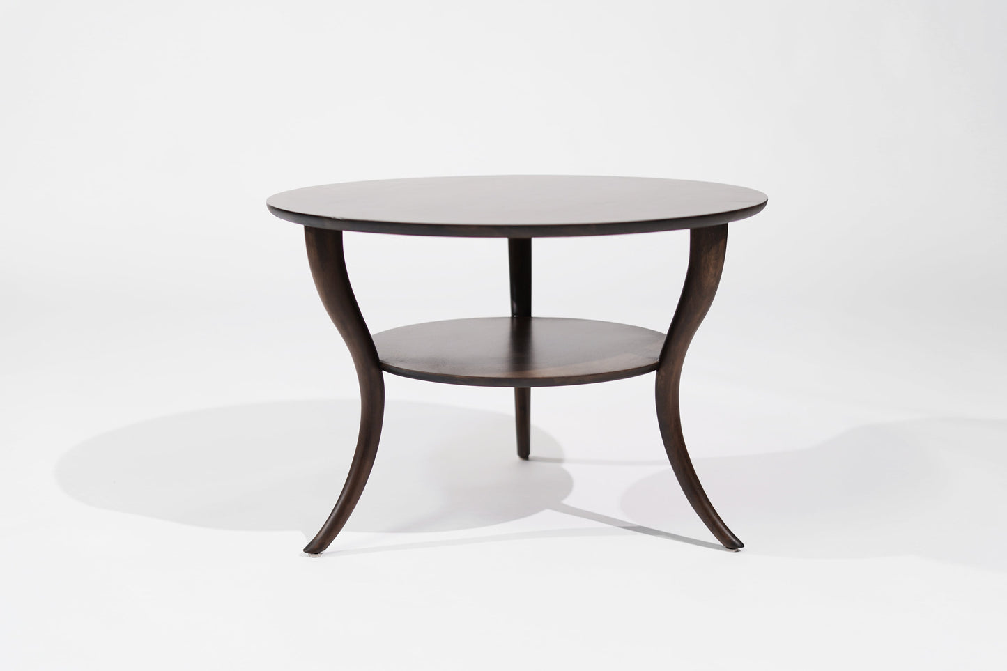 T.H. Robsjohn-Gibbings Sabre Leg End Table, C. 1950s