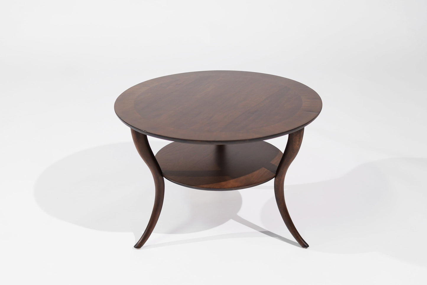 T.H. Robsjohn-Gibbings Sabre Leg End Table, C. 1950s