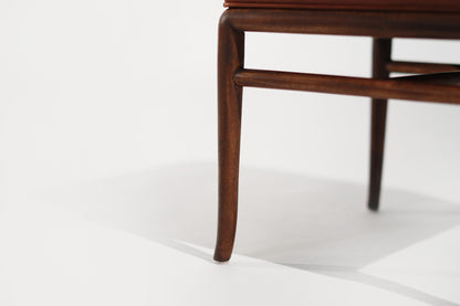 Set of Stools by T.H. Robsjohn-Gibbings in Cognac Leather, C. 1950s