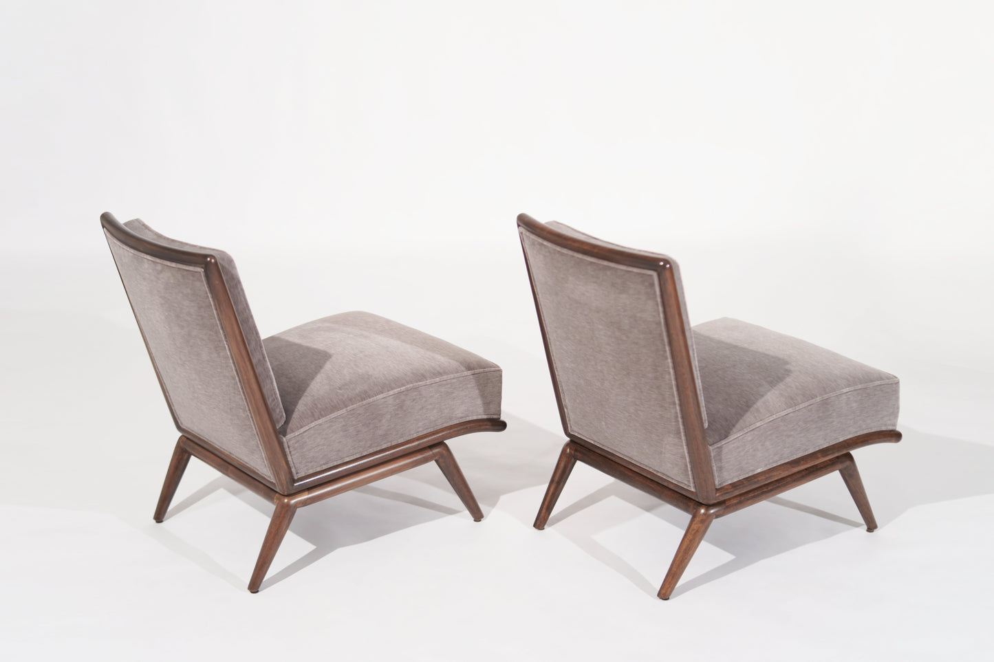 Set of Slipper Chairs by T.H. Robsjohn-Gibbings for Widdicomb, C. 1950s