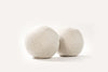Orb Accent Pillow in Ivory Cream Alpaca by Holly Hunt