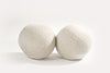 Orb Accent Pillow in Ivory Cream Alpaca by Holly Hunt