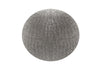 Orb Accent Pillow in Slate Grey Alpaca by Holly Hunt
