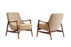 Set of Lounge Chairs by Rolf Rastad and Adolf Relling, Norway, 1950s