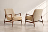 Set of Lounge Chairs by Rolf Rastad and Adolf Relling, Norway, 1950s