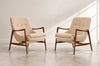 Set of Lounge Chairs by Rolf Rastad and Adolf Relling, Norway, 1950s